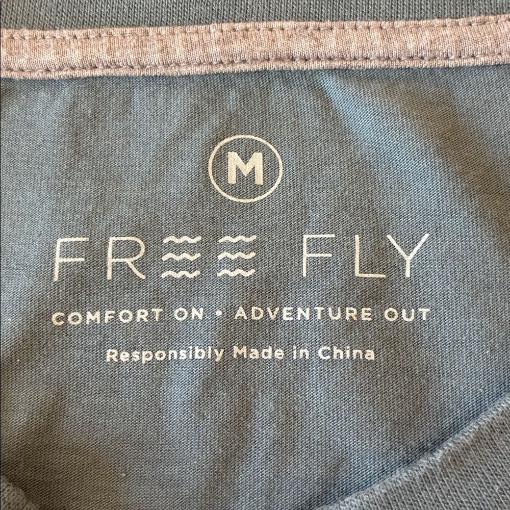 FREE FLY Men Medium Elevate Lightweight Cotton‎ B… - image 6